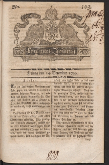 Krakauer Zeitung. 1799, nr 103