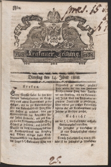Krakauer Zeitung. 1800, nr 4