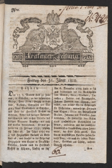 Krakauer Zeitung. 1800, nr 9