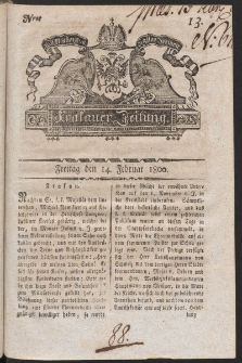 Krakauer Zeitung. 1800, nr 13
