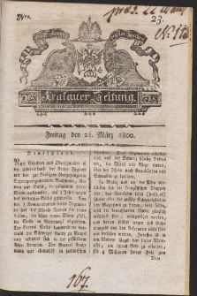 Krakauer Zeitung. 1800, nr 23