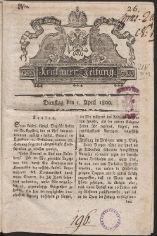 Krakauer Zeitung. 1800, nr 26