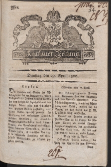 Krakauer Zeitung. 1800, nr 34