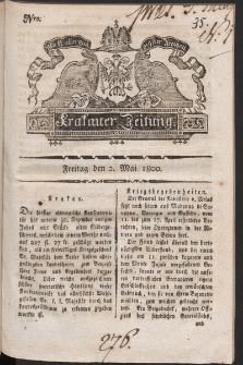 Krakauer Zeitung. 1800, nr 35