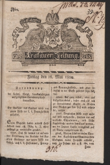 Krakauer Zeitung. 1800, nr 39