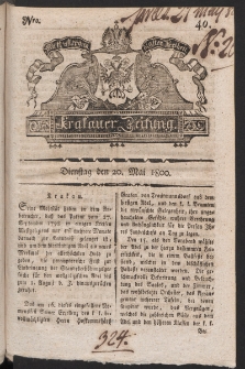 Krakauer Zeitung. 1800, nr 40