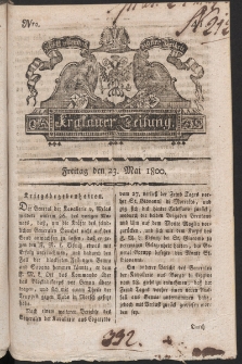 Krakauer Zeitung. 1800, nr 41