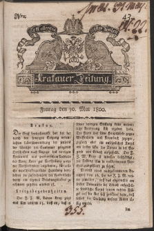 Krakauer Zeitung. 1800, nr 43