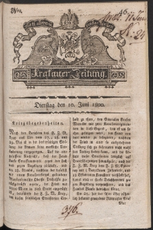 Krakauer Zeitung. 1800, nr 46