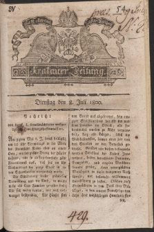 Krakauer Zeitung. 1800, nr 54