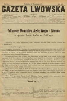 Gazeta Lwowska. 1917, nr 211