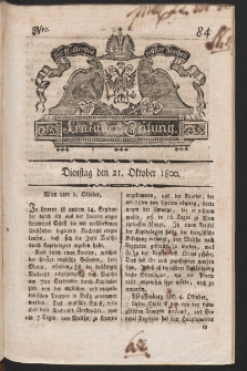Krakauer Zeitung. 1800, nr 84