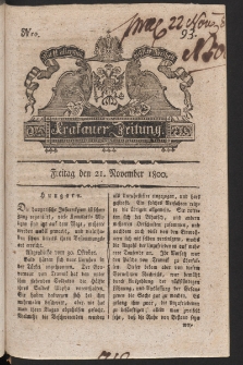 Krakauer Zeitung. 1800, nr 93