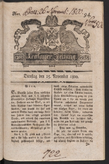 Krakauer Zeitung. 1800, nr 94