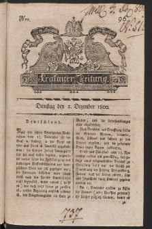 Krakauer Zeitung. 1800, nr 96