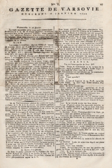 Gazette de Varsovie. 1793, nr 5