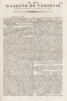 Gazette de Varsovie. 1793, nr 27