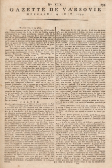 Gazette de Varsovie. 1793, nr 49