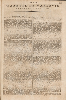 Gazette de Varsovie. 1793, nr 63