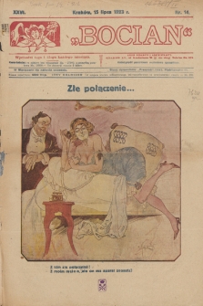 Bocian. 1923, nr 14