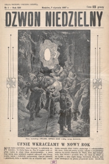 Dzwon Niedzielny. 1937, nr 1