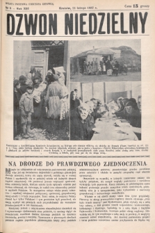 Dzwon Niedzielny. 1937, nr 8