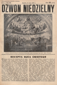 Dzwon Niedzielny. 1937, nr 21