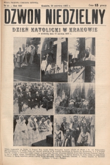 Dzwon Niedzielny. 1937, nr 25