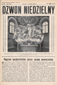 Dzwon Niedzielny. 1937, nr 49