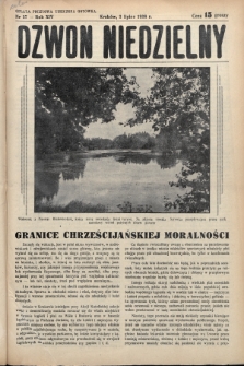 Dzwon Niedzielny. 1938, nr 27