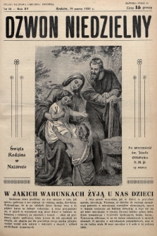 Dzwon Niedzielny. 1939, nr 12