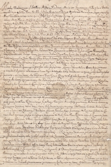 Archiwum Macieja Sołtyka. T. 8, Dokumenty Michała Sołtyka z lat 1713-1765