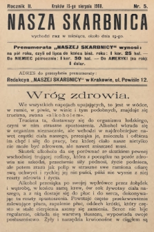 Nasza Skarbnica. 1908, nr 5