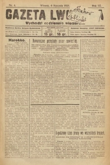 Gazeta Lwowska. 1925, nr 4