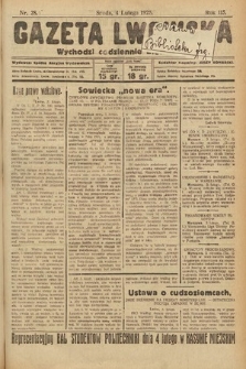 Gazeta Lwowska. 1925, nr 28