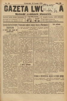 Gazeta Lwowska. 1925, nr 35