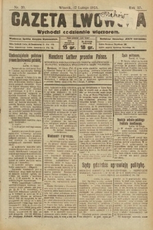 Gazeta Lwowska. 1925, nr 39