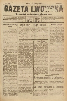 Gazeta Lwowska. 1925, nr 46