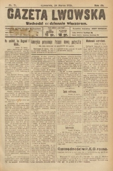 Gazeta Lwowska. 1925, nr 71