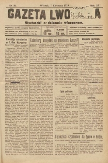 Gazeta Lwowska. 1925, nr 81