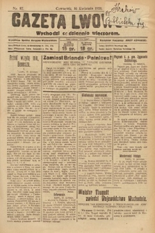 Gazeta Lwowska. 1925, nr 87