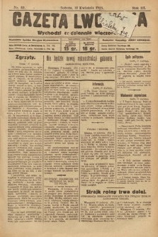 Gazeta Lwowska. 1925, nr 89