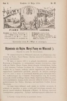 Nowy Dzwonek : pismo ludowe. 1894, nr 10