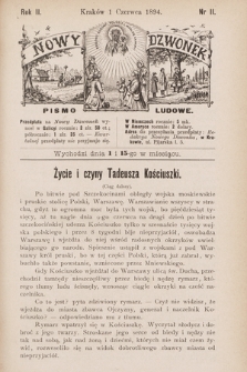 Nowy Dzwonek : pismo ludowe. 1894, nr 11