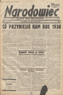 Narodowiec : tygodnik Obozu Wszechpolskiego. 1938, nr 2