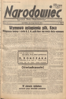 Narodowiec : tygodnik Obozu Wszechpolskiego. 1938, nr 5