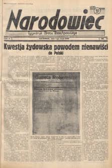 Narodowiec : tygodnik Obozu Wszechpolskiego. 1938, nr 18