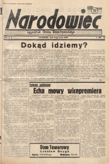 Narodowiec : tygodnik Obozu Wszechpolskiego. 1938, nr 19
