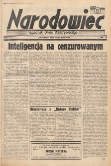 Narodowiec : tygodnik Obozu Wszechpolskiego. 1938, nr 21