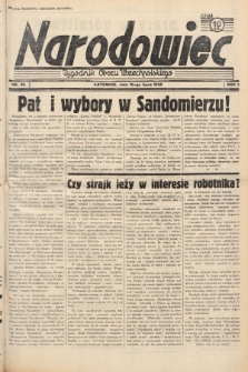 Narodowiec : tygodnik Obozu Wszechpolskiego. 1938, nr 28